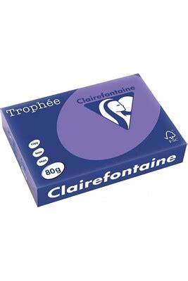 RAM A4 80G VIOLINE TROPHEE CLAIREFONTAINE