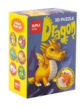 PUZZLES DRAGON 3D JAUNE