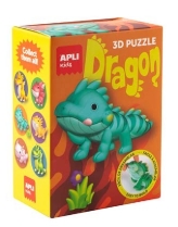 PUZZLES DRAGON 3D TURQUOISE