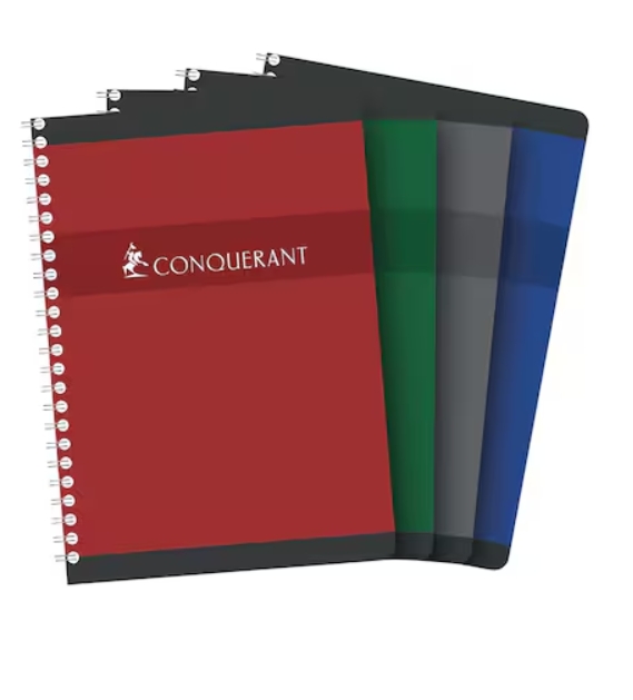 CARNET INT A5 180P 70G 5X5 CONQ7