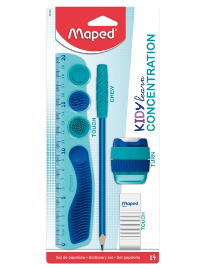 KIDY LEARN CONCENTRATION LOT DE 4 PRODUITS MAPED