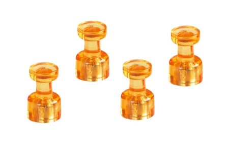 AIMANTS 13MM MAGNETOPLAN ORANGE*4                 