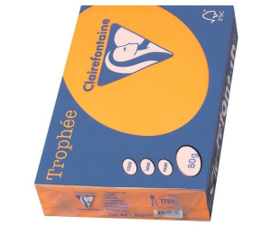 RAM A4 80G ORANGE VIF TROPHEE CLAIREFONT          