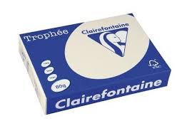 RAM A4 80G IVOIRE TROPHEE CLAIREFONTAINE          