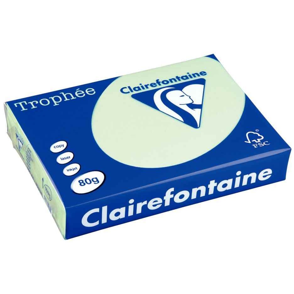 RAM A3 80G VERT TROPHEE 500F CLAIREFONTA          