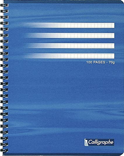 CAHIER A4 INT 180P SEYES 70G CALLIGRAPHE          