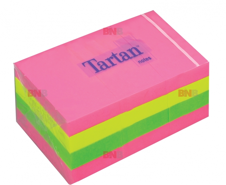 BLOC TARTAN NEON 38*51MM *12                      